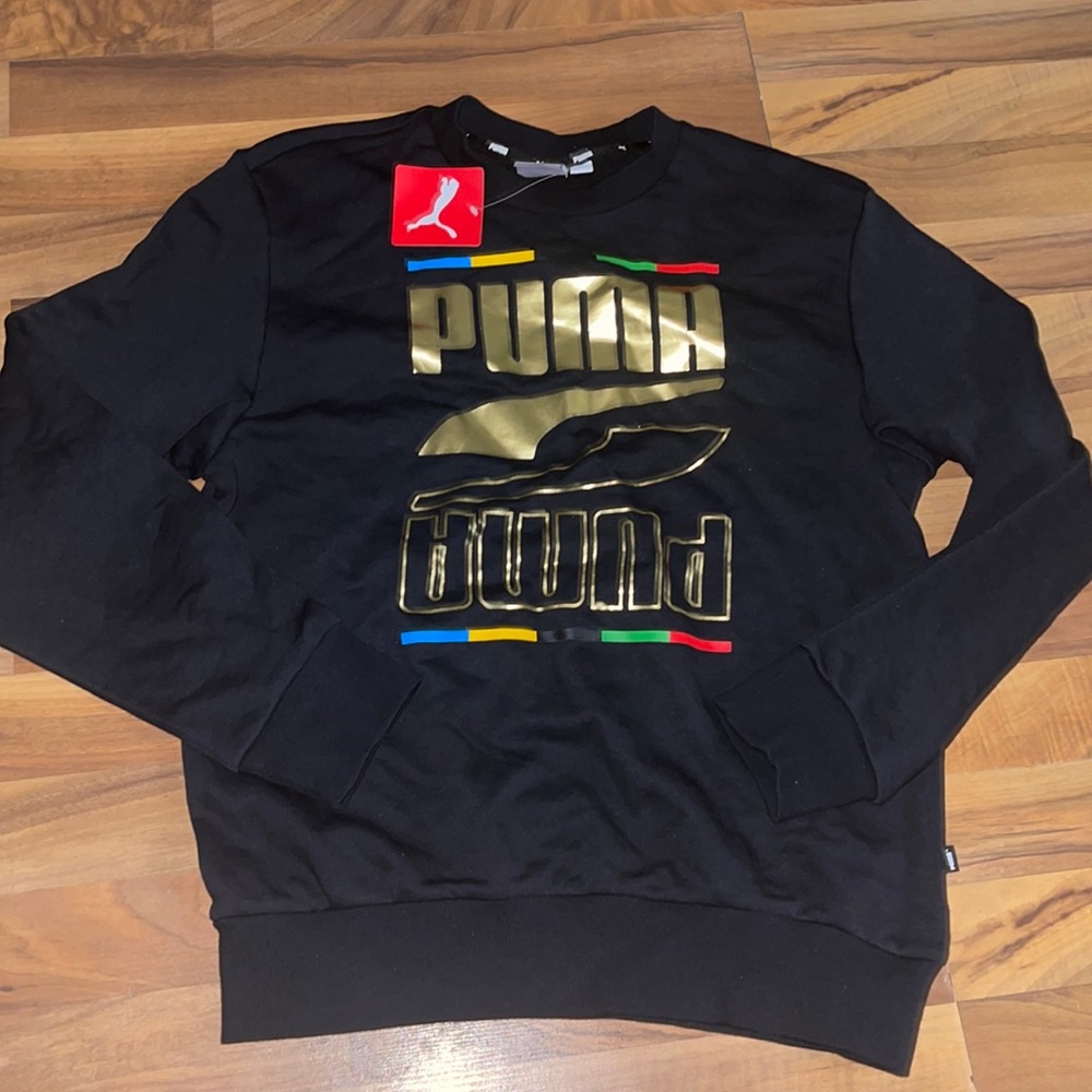 New Puma Rebel Crew 5 Continents Sweater